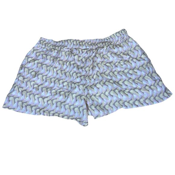 Prana Iguala Shorts Willow Retro Geo Size XL NWT - Picture 4 of 4